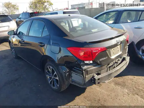 2T1BURHE3JC083187 — 2018 Toyota Corolla, ფოტო 4, IAAI, უკანა ნაწილი