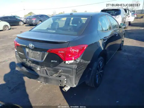2T1BURHE3JC083187 — 2018 Toyota Corolla, ფოტო 5, IAAI, უკანა ნაწილი