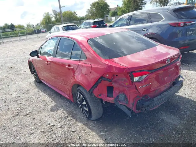 5YFBPRBE4LP020733 — 2020 Toyota Corolla, фото 3 с аукциона IAAI 13.10.2026, Задняя часть