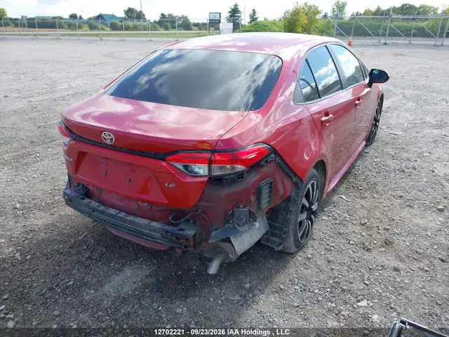 5YFBPRBE4LP020733 — 2020 Toyota Corolla, фото 4 с аукциона IAAI 13.10.2026, Задняя часть