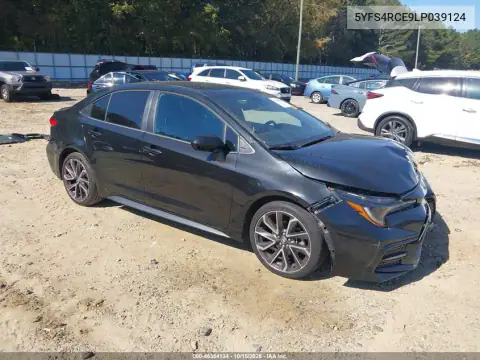 5YFS4RCE9LP039124 — 2020 Toyota Corolla, Przód, zdjęć przed naprawą