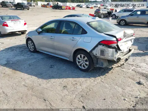 JTDEPRAE2LJ042233 — 2020 Toyota Corolla, фото 4 с аукциона IAAI, ЗАДНЯЯ ЧАСТЬ