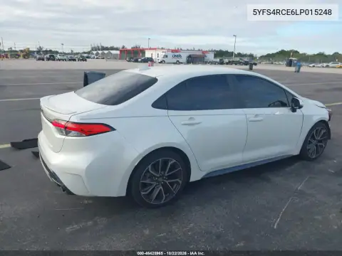 5YFS4RCE6LP015248 — 2020 Toyota Corolla, photo 22 from IAAI, Front end