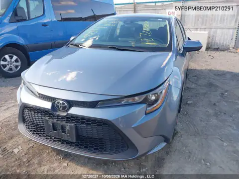 5YFBPMBE0MP210291 — 2021 Toyota Corolla, фото 3 с аукциона IAAI 21.10.2026, Задняя часть