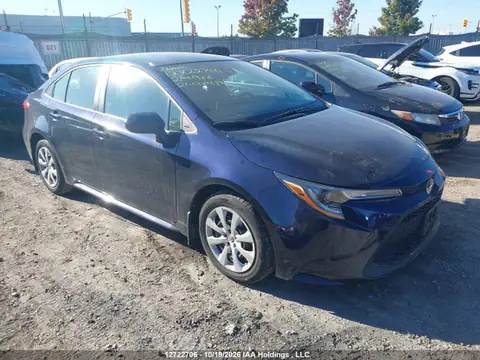 5YFBPMBE3MP240966 — 2021 Toyota Corolla, Град (Hail), фото до ремонта