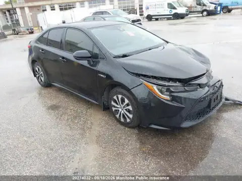 JTDBBMBE2MJ036386 — 2021 Toyota Corolla, წინა მარცხენა ნაწილი (Left Front), ფოტოები შეკეთებამდე