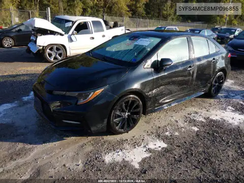 2021 Toyota Corolla Se Nightshade Edition VIN 5YFS4MCE8MP096855 фото 3