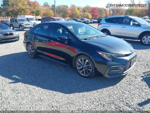 5YFS4MCE9MP078221 — 2021 Toyota Corolla, подтопление пресной водой, фото до ремонта