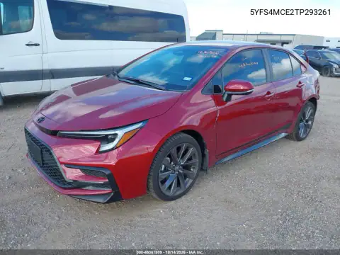 5YFS4MCE2TP293261 — 2026 Toyota Corolla, foto 3 de IAAI, Parte trasera