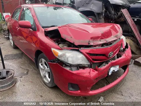 2T1BU4EE9BC569737 Toyota Echo 2011 — Front end damage, before-repair photo