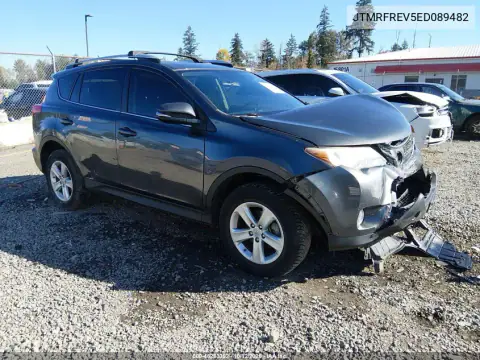 JTMRFREV5ED089482 — 2014 Toyota RAV4, Parte delantera, fotos antes de reparar
