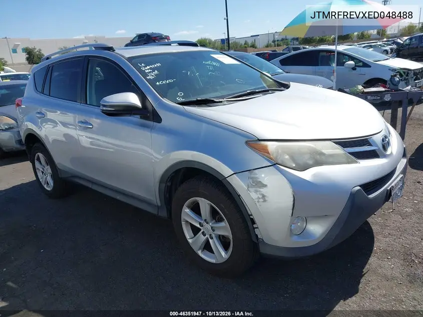 JTMRFREVXED048488 — 2014 Toyota RAV4, фото 2 с аукциона IAAI, Задняя часть