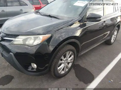 2T3YFREV2FW214177 — 2015 Toyota RAV4, фото 2 с аукциона IAAI, Не указано