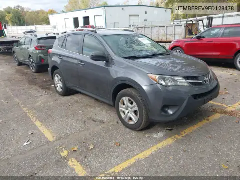 JTMBFREV9FD128478 — 2015 Toyota RAV4, ფოტო 2, IAAI, უკანა მარცხენა ნაწილი