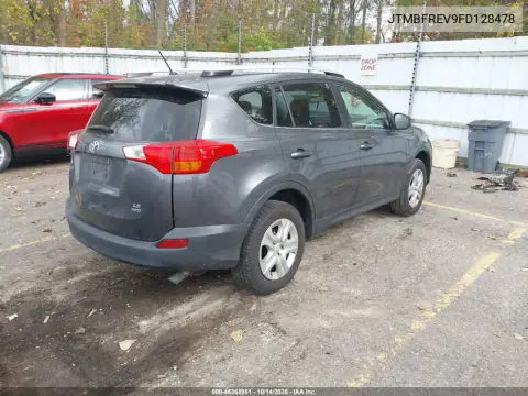 JTMBFREV9FD128478 — 2015 Toyota RAV4, ფოტო 5, IAAI, უკანა მარცხენა ნაწილი