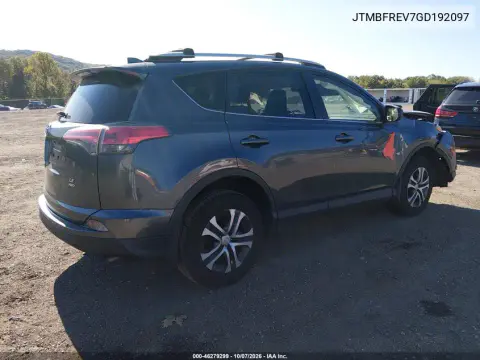 2016 Toyota Rav4 Le VIN JTMBFREV7GD192097 фото 5