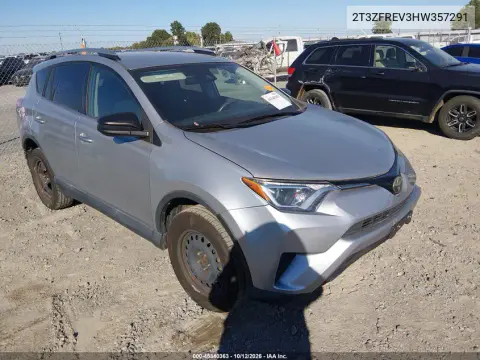 2017 Toyota Rav4 Le VIN 2T3ZFREV3HW357291 фото 2
