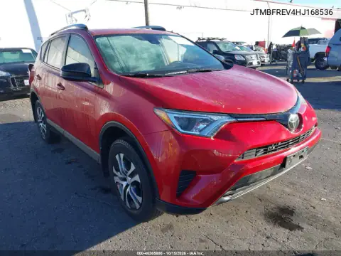 JTMBFREV4HJ168536 — 2017 Toyota RAV4, ЗАДНЯЯ ЧАСТЬ, фото до ремонта