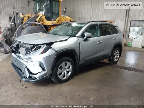2021 Toyota Rav4 Le VIN 2T3B1RFV2MC143421 фото 2