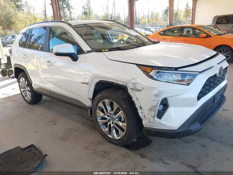 2T3A1RFVXMW148022 — 2021 Toyota RAV4, Left side, before-repair photos