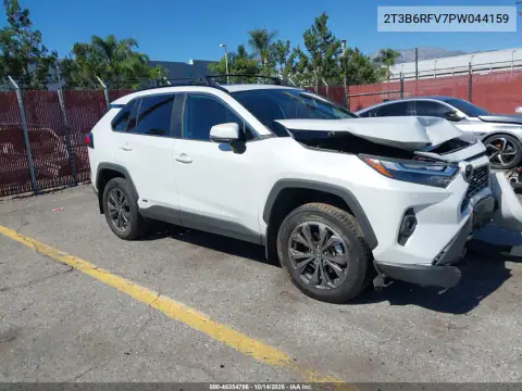2T3B6RFV7PW044159 — 2023 Toyota RAV4, ПЕРЕДНЯЯ ЧАСТЬ, фото до ремонта