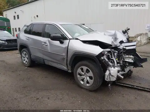 2T3F1RFV7SC540721 Toyota RAV4 2025 — დაზიანება წინა ნაწილი, ფოტო შეკეთებამდე