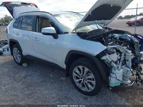 2T3C1RFV4SW414527 — 2025 Toyota RAV4, დაზიანება ყველა მხრიდან, ფოტოები შეკეთებამდე