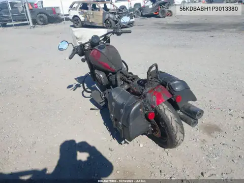 56KDBABH1P3013380 — 2023, foto 3 de IAAI, Внешний пожар