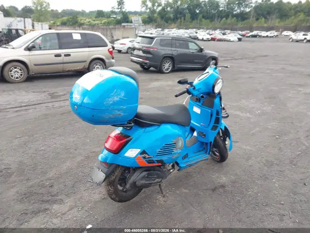 ZAPMD30N1S5200263 — 2025 Vespa Gts 310, фото 4 с аукциона IAAI 13.10.2026, Правый бок