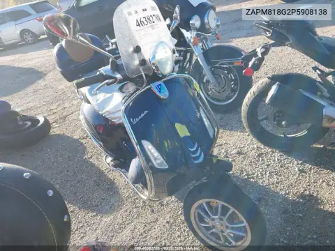 ZAPM818G2P5908138 — 2023 Vespa, Пошкодження з усіх боків, фото до ремонту