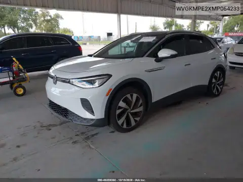 WVGKMPE2XMP064233 — 2021 Volkswagen ID.4, фото 2 с аукциона IAAI, ЗАДНЯЯ ЧАСТЬ