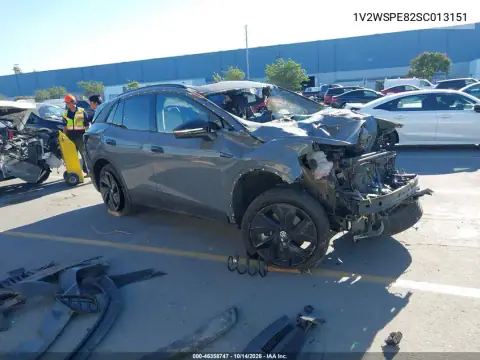 1V2WSPE82SC013151 — 2025 Volkswagen ID.4, опрокидывание, фото до ремонта
