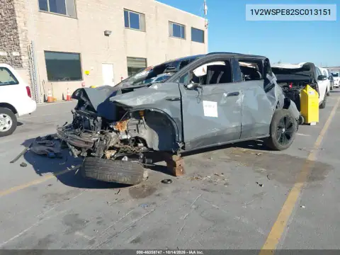 1V2WSPE82SC013151 — 2025 Volkswagen ID.4, фото 2 с аукциона IAAI, опрокидывание