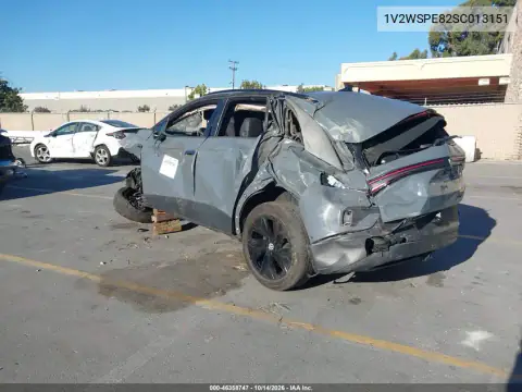 1V2WSPE82SC013151 — 2025 Volkswagen ID.4, фото 3 с аукциона IAAI, опрокидывание
