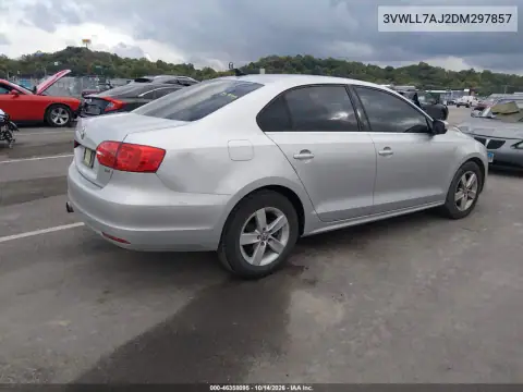 3VWLL7AJ2DM297857 — 2013 Volkswagen Jetta, photo 5 from IAAI, Left front