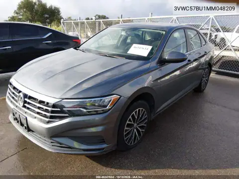 3VWC57BU1MM048209 — 2021 Volkswagen Jetta, фото 2 с аукциона IAAI, Повреждения со всех сторон