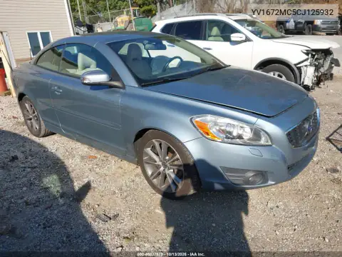 YV1672MC5CJ125932 — 2012 Volvo C70, Левый бок, фото до ремонта