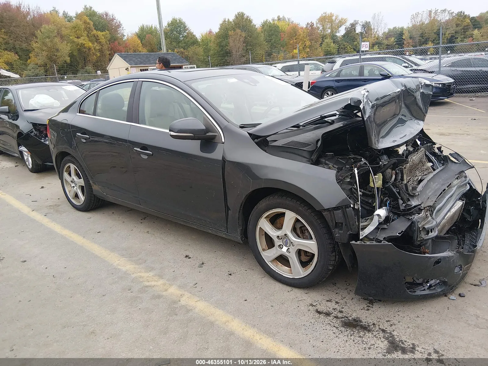 2012 Volvo S60 T5 VIN YV1622FSXC2045085 фото 1