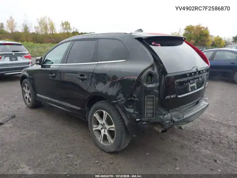 YV4902RC7F2586870 — 2015 Volvo XC60, zdjęcie 4 z IAAI, Tył