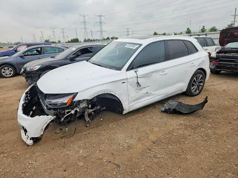 WA1AAAFY2M2002454 — 2021 Audi Q5, წინა ნაწილი (Front End), ფოტოები შეკეთებამდე
