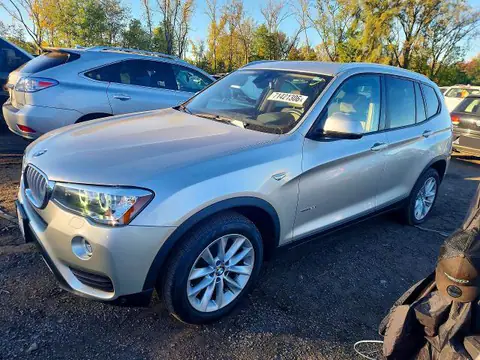 5UXWX9C30H0W73610 — 2017 BMW X3, БОКОВАЯ ЧАСТЬ (Side), фото до ремонта