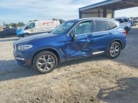 5UXTY3C03L9B08083 — 2020 BMW X3, გვერდითი ნაწილი (Side), ფოტოები შეკეთებამდე