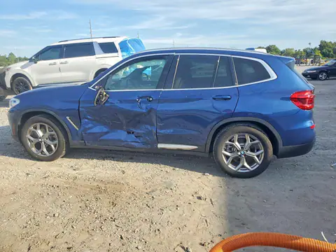 5UXTY3C03L9B08083 — 2020 BMW X3, photo 2 from Аукцион 23.10.2026, Side