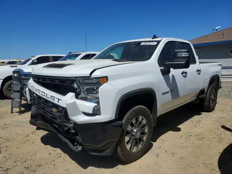 1GC5YME77MF279848 — 2021 Chevrolet Silverado, Передня частина (Front End), фото до ремонту