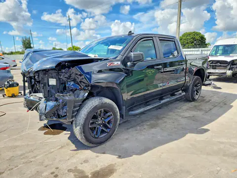 3GCPYCEF9MG355093 — 2021 Chevrolet Silverado, Front end (Front End), before-repair photos