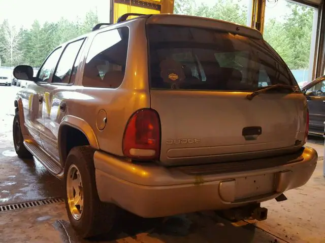 1B4HS28Z7YF265709 — 2000 Dodge Durango, photo 3 from Аукцион 27.02.2018, Mechanical damage