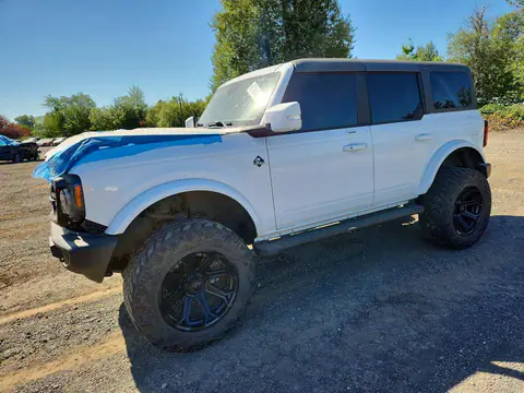 1FMEE5BP2NLB07549 — 2022 Ford Bronco, წინა ნაწილი (Front End), ფოტოები შეკეთებამდე