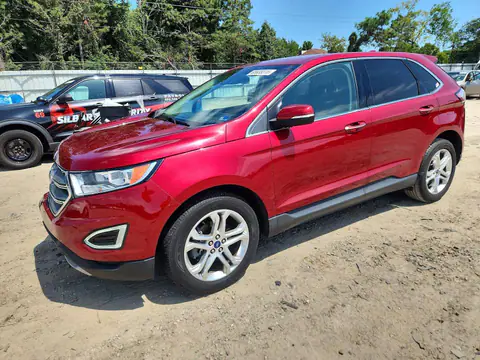 2FMPK3K97JBC09611 — 2018 Ford EDGE, ПЕРЕДНЯЯ ЧАСТЬ (Front End), фото до ремонта