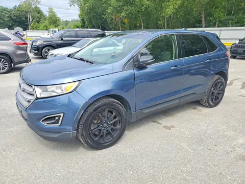 2FMPK4G92JBC34253 — 2018 Ford EDGE, წინა ნაწილი (Front End), ფოტოები შეკეთებამდე
