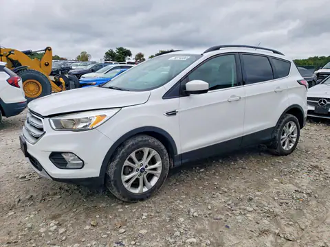 1FMCU9GD9JUA75834 — 2018 Ford Escape, წინა ნაწილი (Front End), ფოტოები შეკეთებამდე